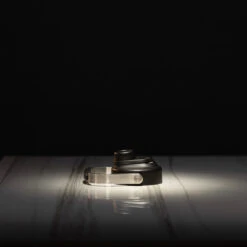 64oz Flask White Black Letters -Wolfpak FF0470FB 522A 4C55 B82D 5E35F93D57A4