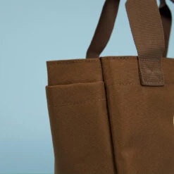 Mini Tote Bag Mocha Brown -Wolfpak Minitotes5.3.24 190