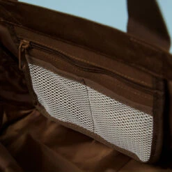 Mini Tote Bag Mocha Brown -Wolfpak Minitotes5.3.24 196