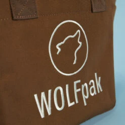 Mini Tote Bag Mocha Brown -Wolfpak Minitotes5.3.24 203