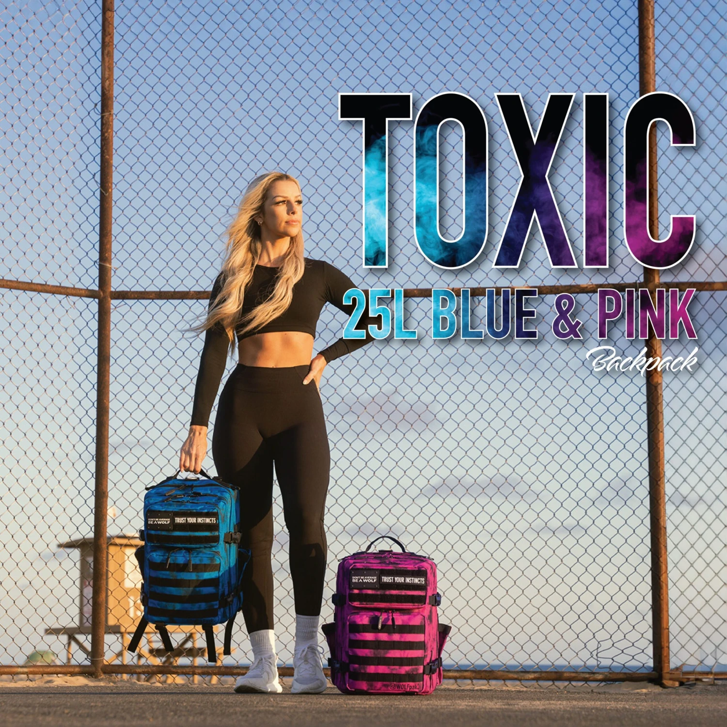 25L Backpack Toxic Pink 4 25L Backpack Toxic Pink - Image 4