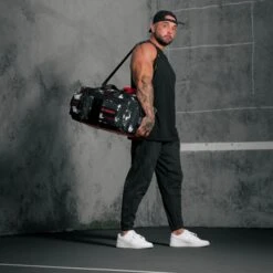 40L Ultimate Duffle Bag Black Lightning Immortal Red 23 40L Ultimate Duffle Bag Black Lightning Immortal Red -Wolfpak a7r00102 enhanced nr