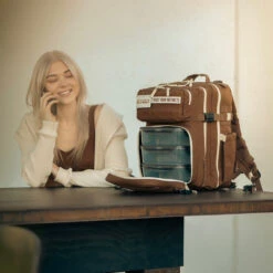 35L Mocha Brown Meal Prep Management -Wolfpak a7r08831 enhanced nr