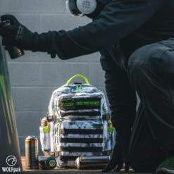 35L Backpack Timber Wolf Graffiti Green 24 35L Backpack Timber Wolf Graffiti Green -Wolfpak graffiti green2 1 1