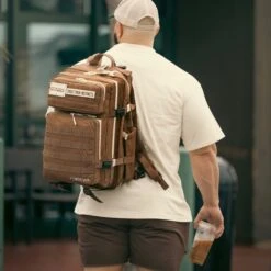 45L Backpack Mocha Brown 25 45L Backpack Mocha Brown -Wolfpak image1