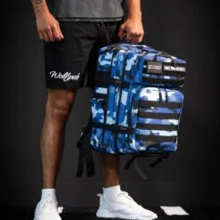 45L Navy Camo Meal Prep Management -Wolfpak image 0879d9fc 3ca8 4107 8e9b bab3e3637d48