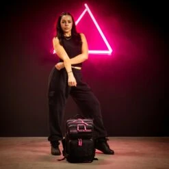 25L Backpack Black Neon Pink -Wolfpak image 183289af c32a 4d69 85f2 6a819eeeedea