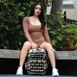 35L Backpack Argyle Print -Wolfpak image d553f02e 8471 428a 9eb7 51f895606945